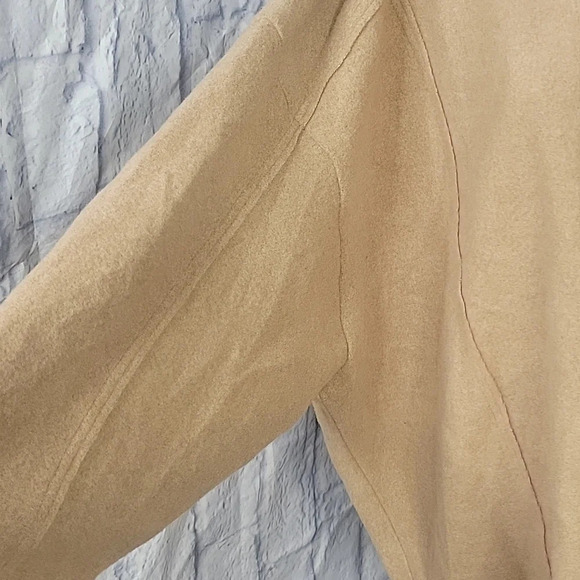 EASEL Tan Women's Soft Dolman Sleeves Oversized Sweater/Sweatshirt Small - Picture 4 of 7